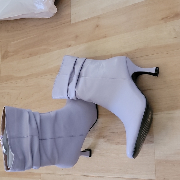 SHEIN | Shoes | Shein Purple Boots Sz 